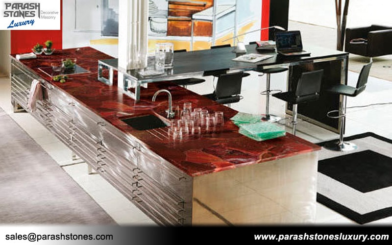 Red Jasper Countertop