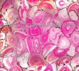 D pink crystal agate