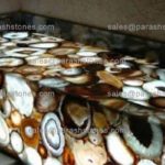 Brazilian multi colour agate countertop