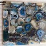 Blue agate serving tray platter 4